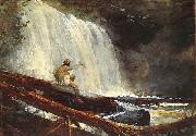 Winslow Homer Waterfalls in the Adirondacks Spain oil painting artist